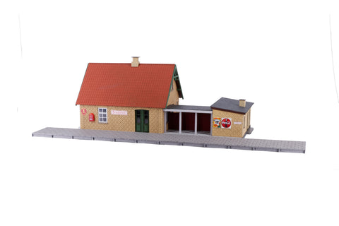 HT 87361 Lille landstation i gule sten