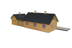 HT 87363 Landstation i gule sten
