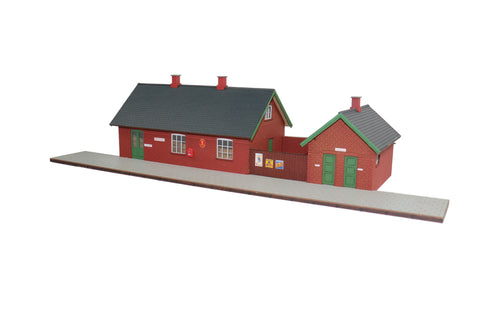 HT 87362 DSB landstation i røde sten