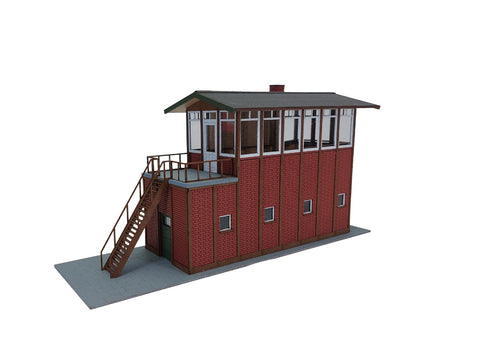 HT 87260 DSB blokpost røde sten