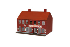 HT 87213 Byhus med stor brugsen butik