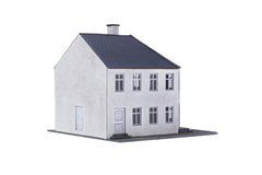 HT 87202 Hjørnebygning, hvid puds, Hotel