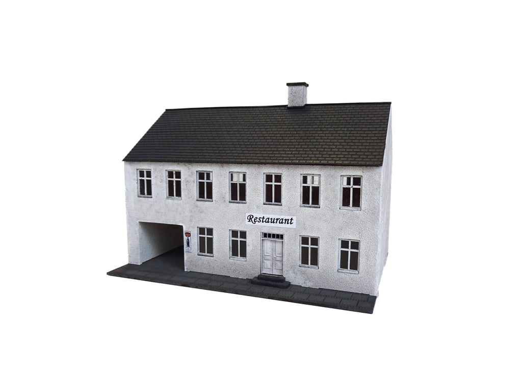 HT 87212 Bygning med restaurant