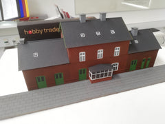 HT 87259 typisk DSB Banegård Inspireret af Svenstrup H0